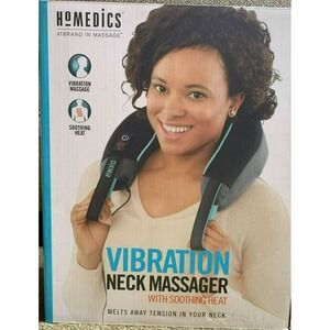 Homedics Vibration Neck‎ Shoulder Massager with Soothing Heat New open box